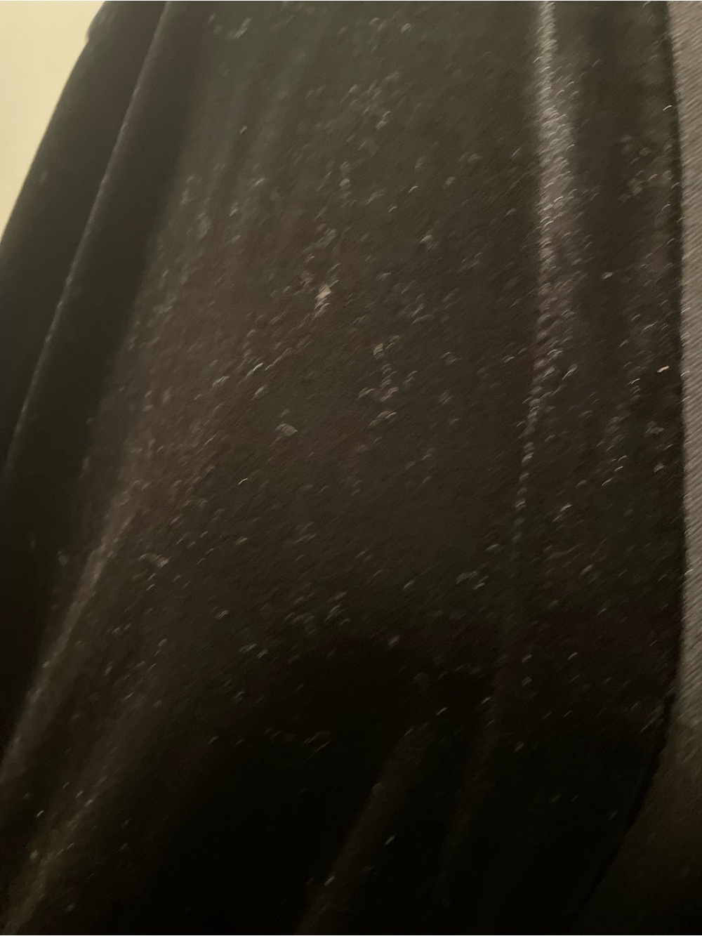 Vivimos Longline Velvet Duster Size XL Black Multi Fabric Boho Witchy Whimsigoth - Picture 8 of 14